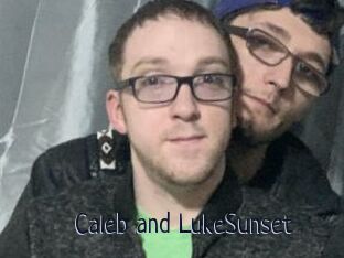 Caleb_and_LukeSunset