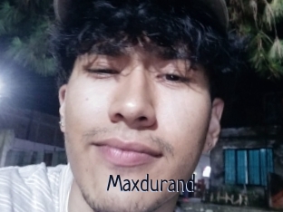 Maxdurand