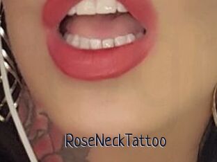 RoseNeckTattoo